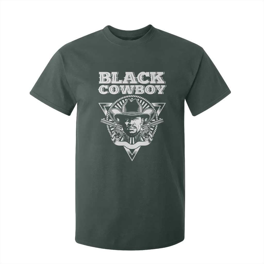 Black History African American Cowboy T Shirt For Kid