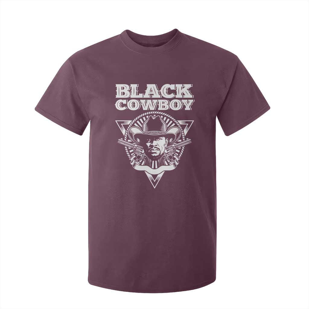 Black History African American Cowboy T Shirt For Kid