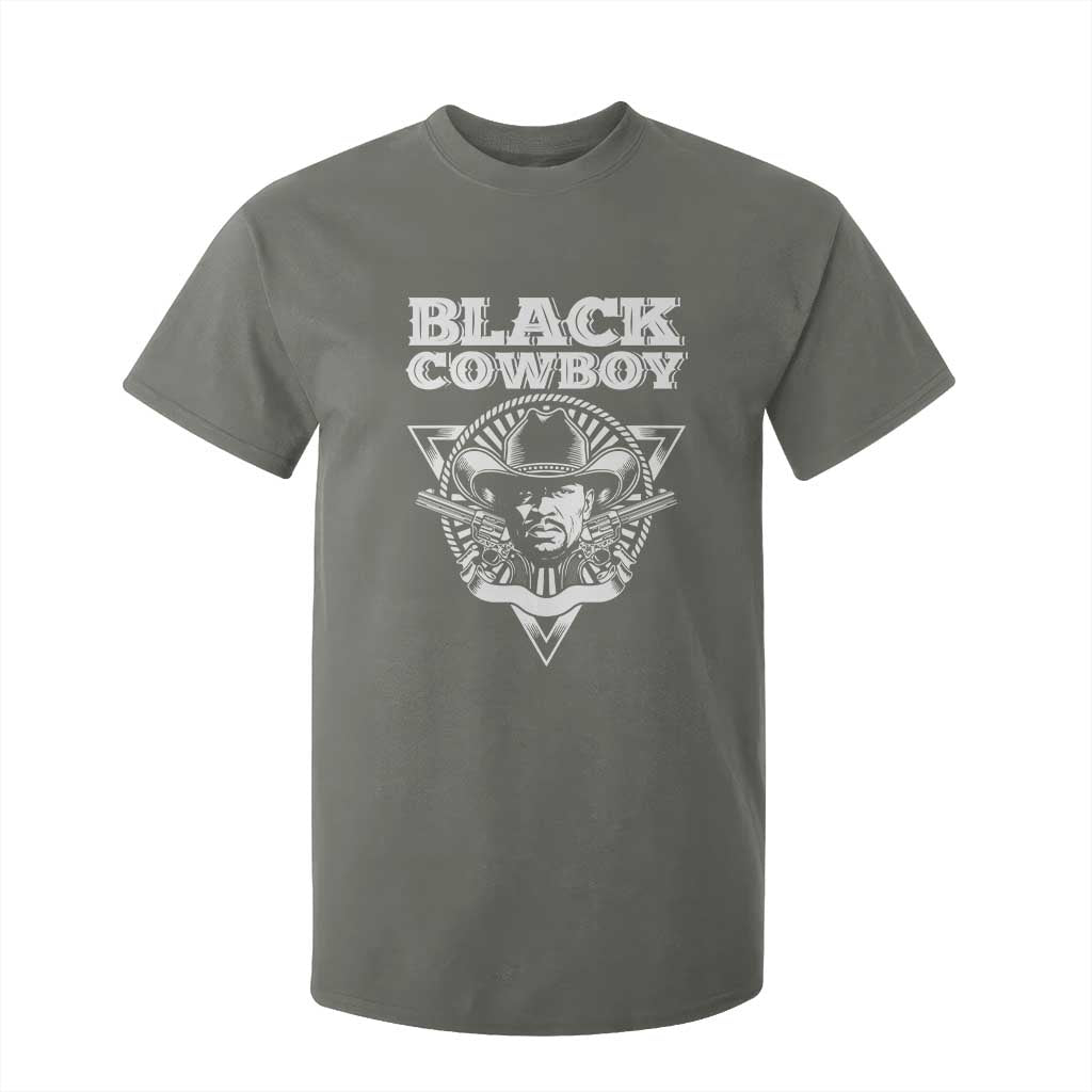 Black History African American Cowboy T Shirt For Kid