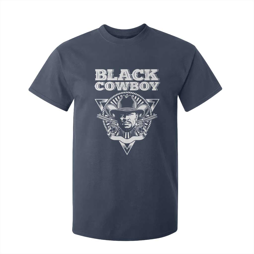 Black History African American Cowboy T Shirt For Kid