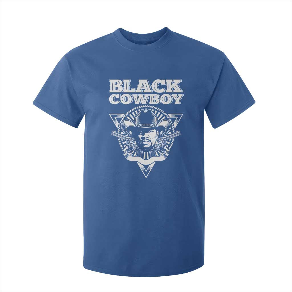 Black History African American Cowboy T Shirt For Kid