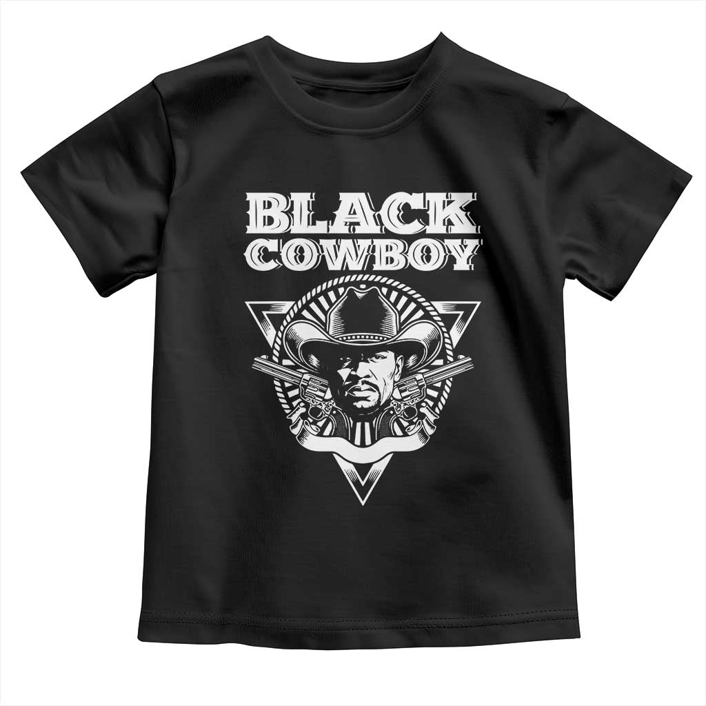 Black History African American Cowboy Toddler T Shirt