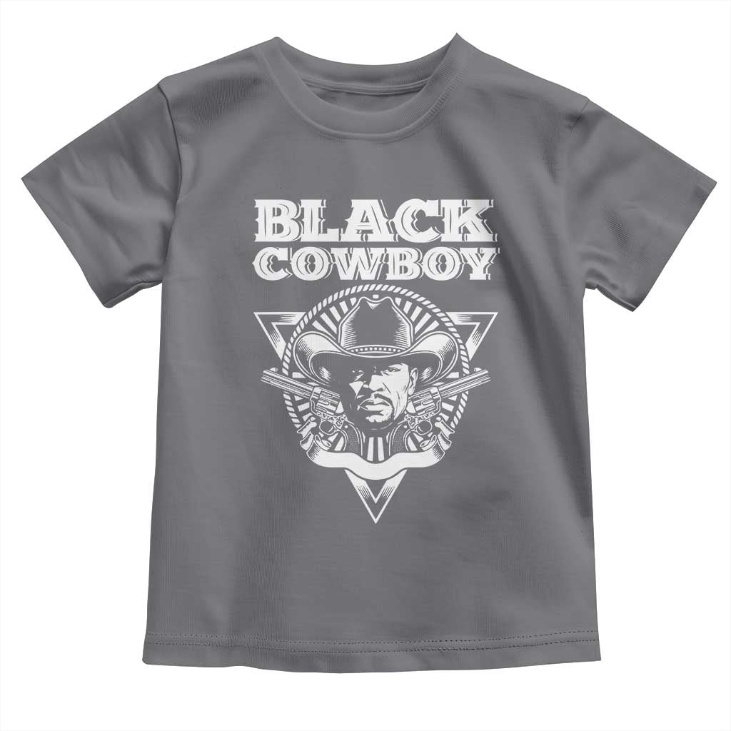 Black History African American Cowboy Toddler T Shirt