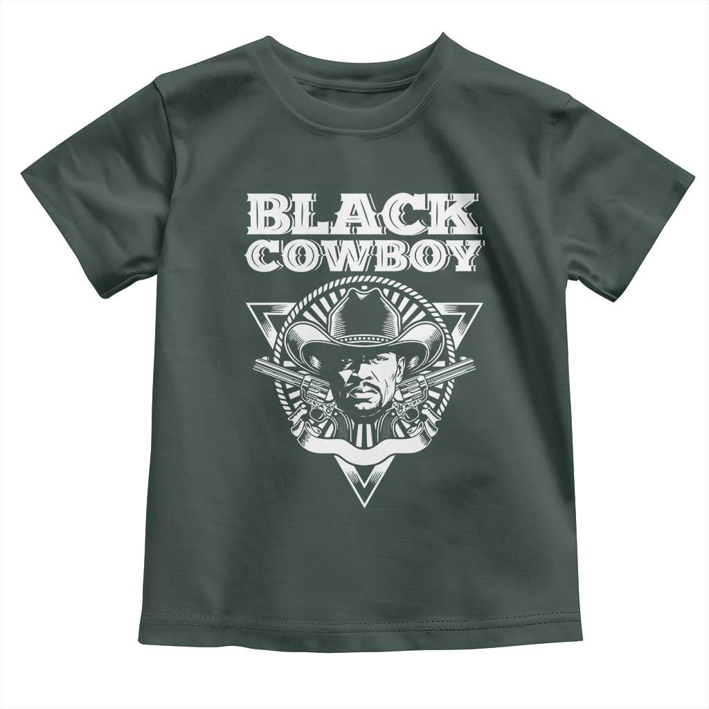 Black History African American Cowboy Toddler T Shirt