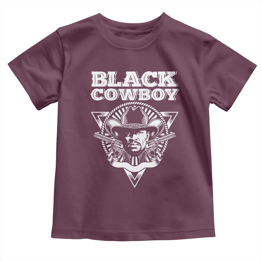 Black History African American Cowboy Toddler T Shirt