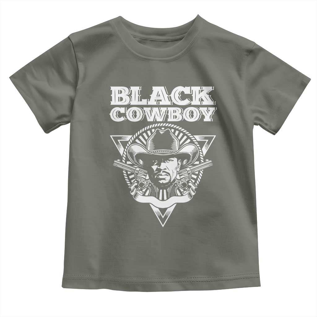 Black History African American Cowboy Toddler T Shirt