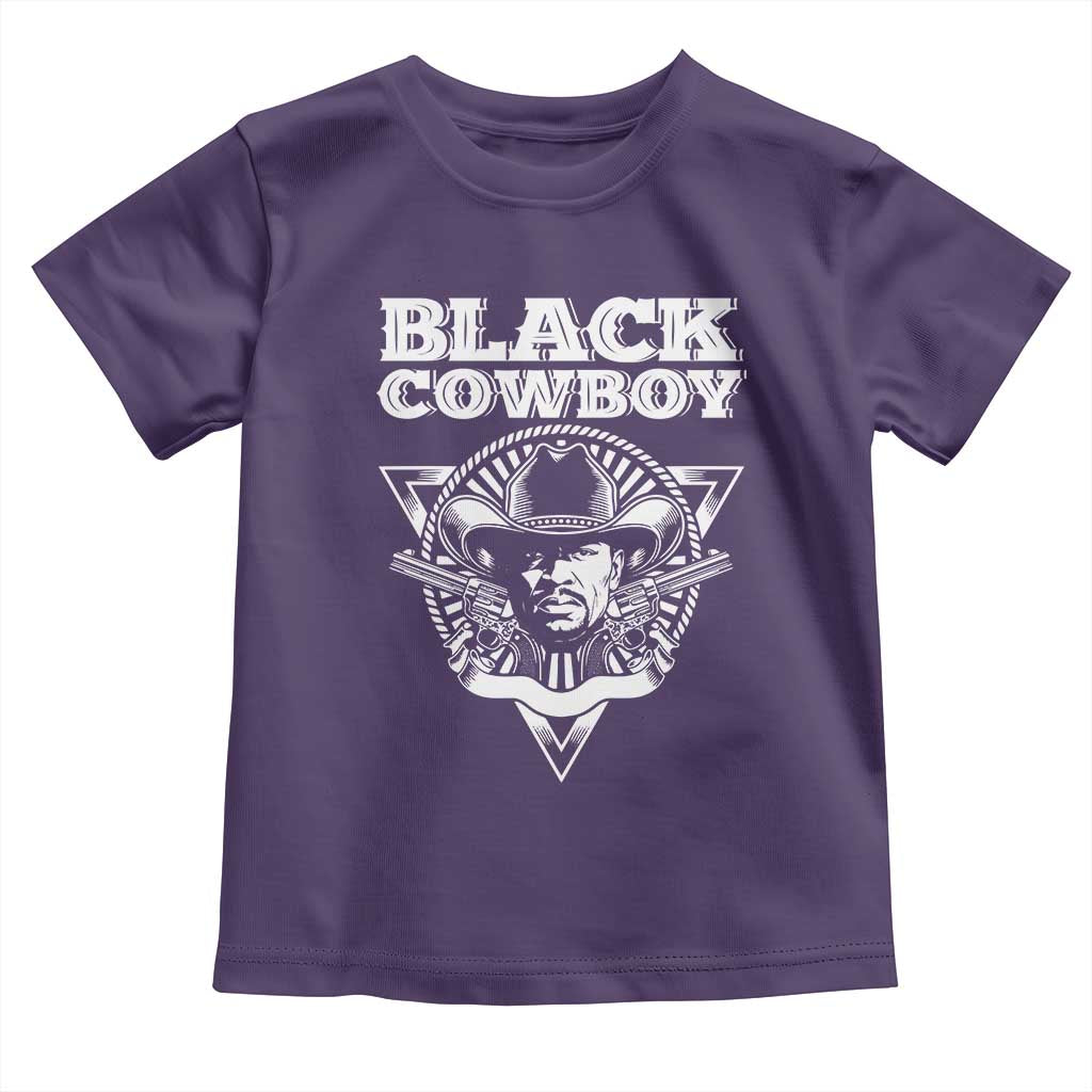 Black History African American Cowboy Toddler T Shirt