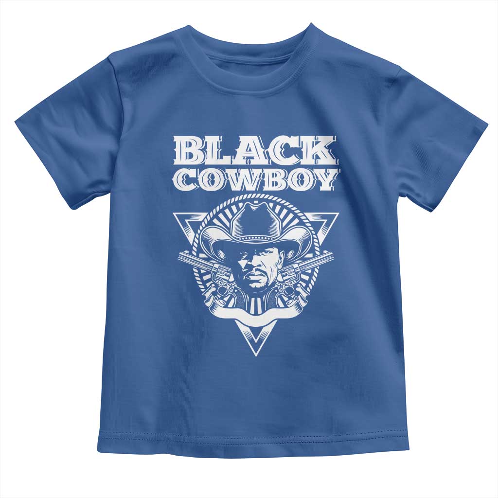 Black History African American Cowboy Toddler T Shirt