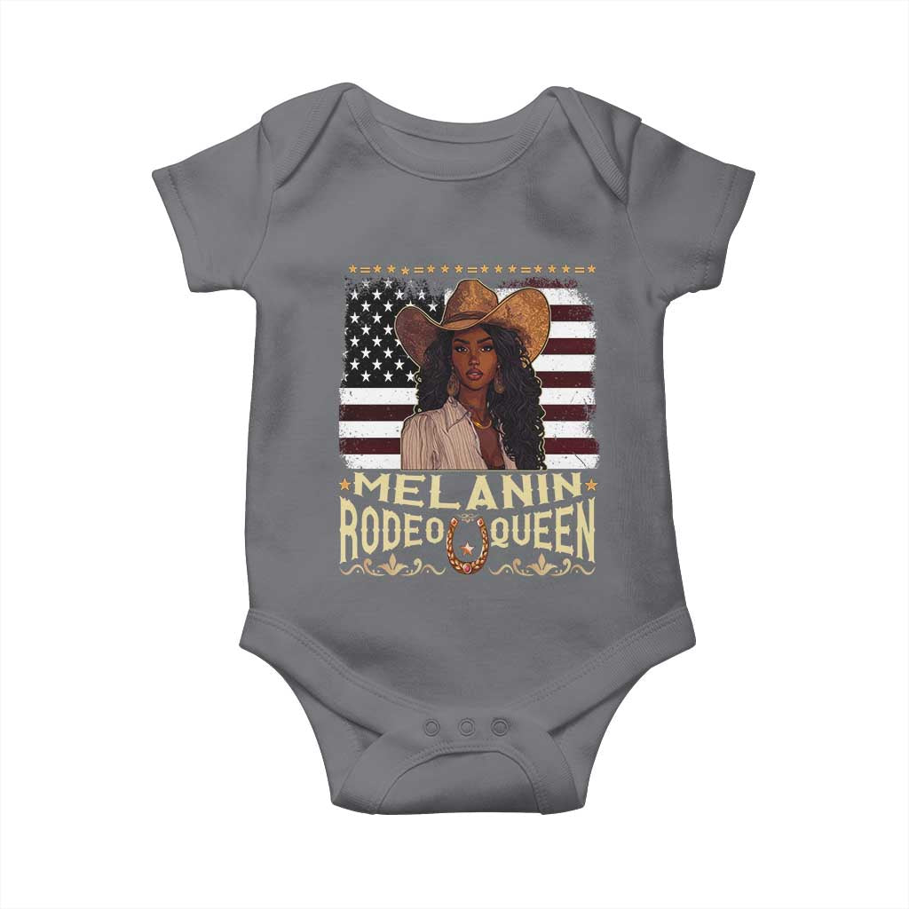 Black Cowgirl Baby Onesie Melanin Rodeo Queen
