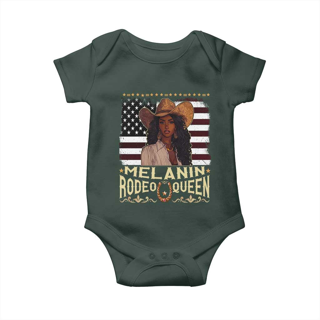 Black Cowgirl Baby Onesie Melanin Rodeo Queen