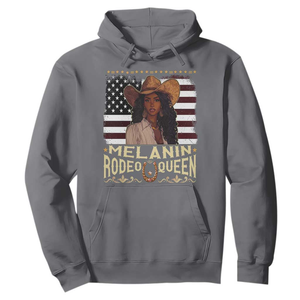 Black Cowgirl Hoodie Melanin Rodeo Queen