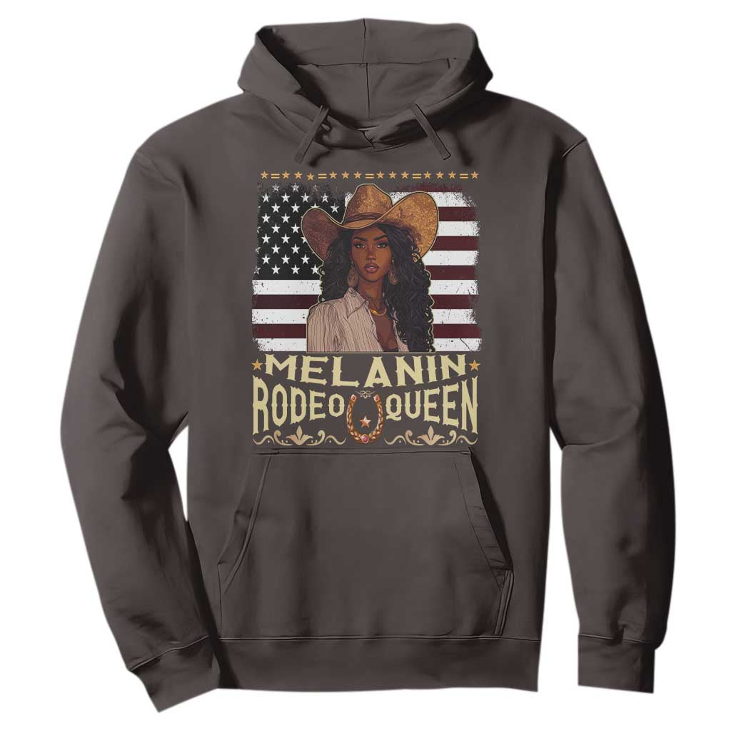Black Cowgirl Hoodie Melanin Rodeo Queen