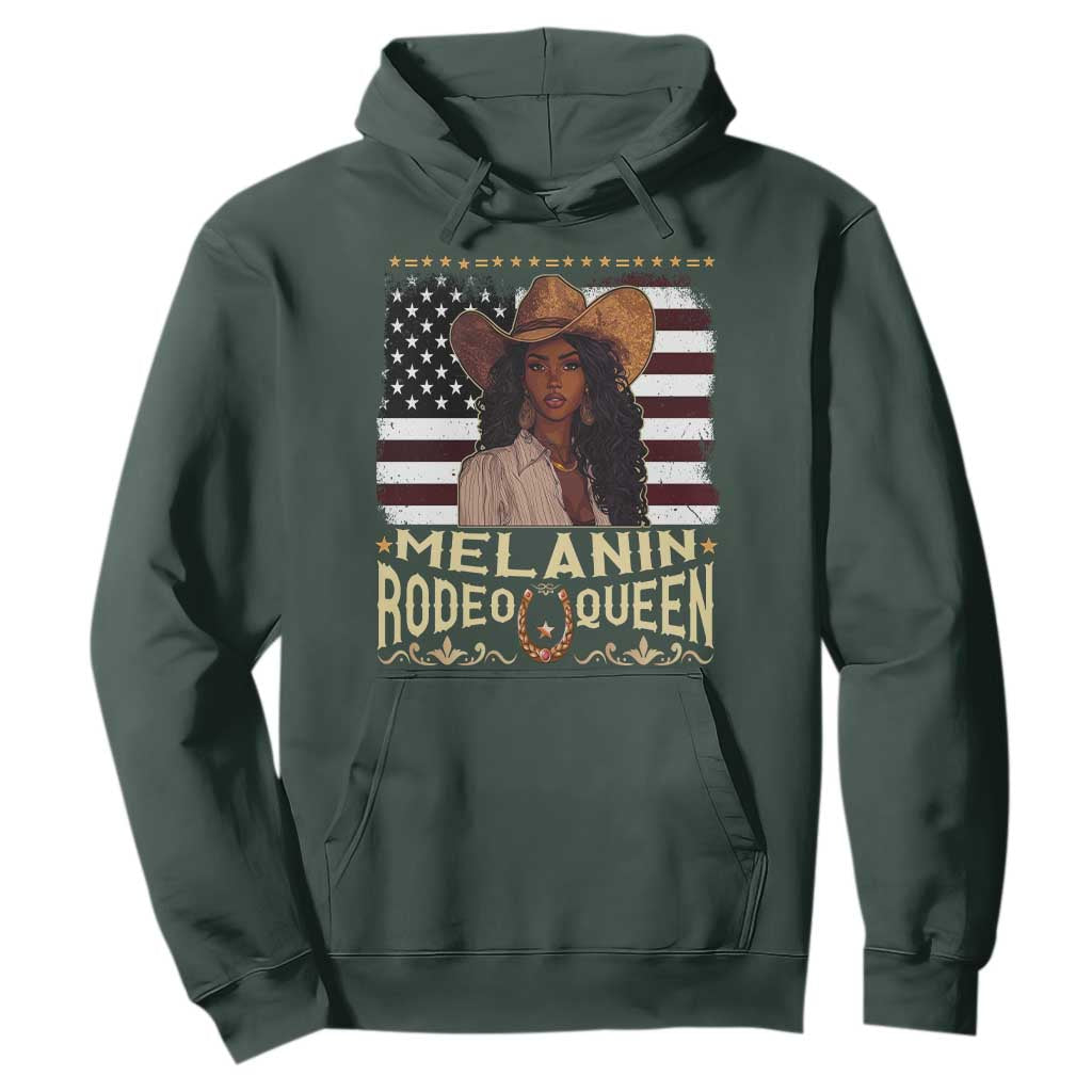 Black Cowgirl Hoodie Melanin Rodeo Queen