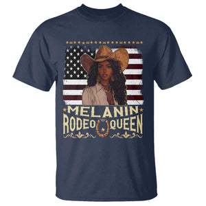 Black Cowgirl T Shirt Melanin Rodeo Queen