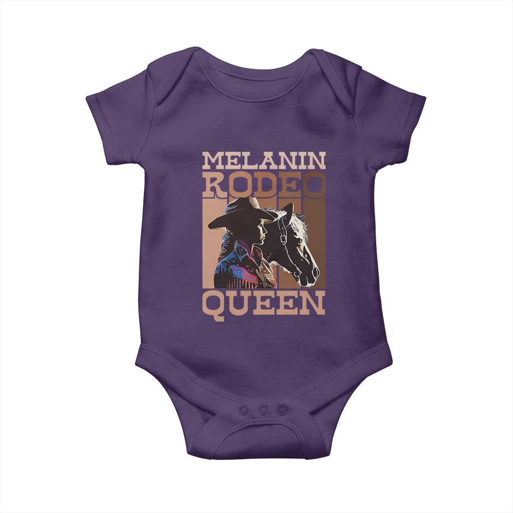African American Cowgirl Baby Onesie Melanin Rodeo Queen
