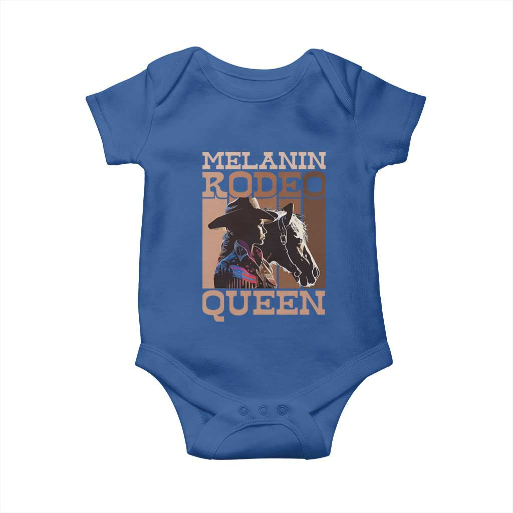 African American Cowgirl Baby Onesie Melanin Rodeo Queen