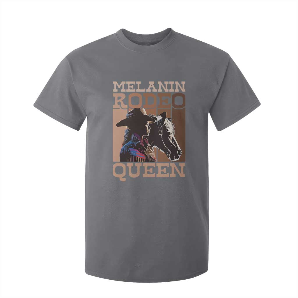 African American Cowgirl T Shirt For Kid Melanin Rodeo Queen