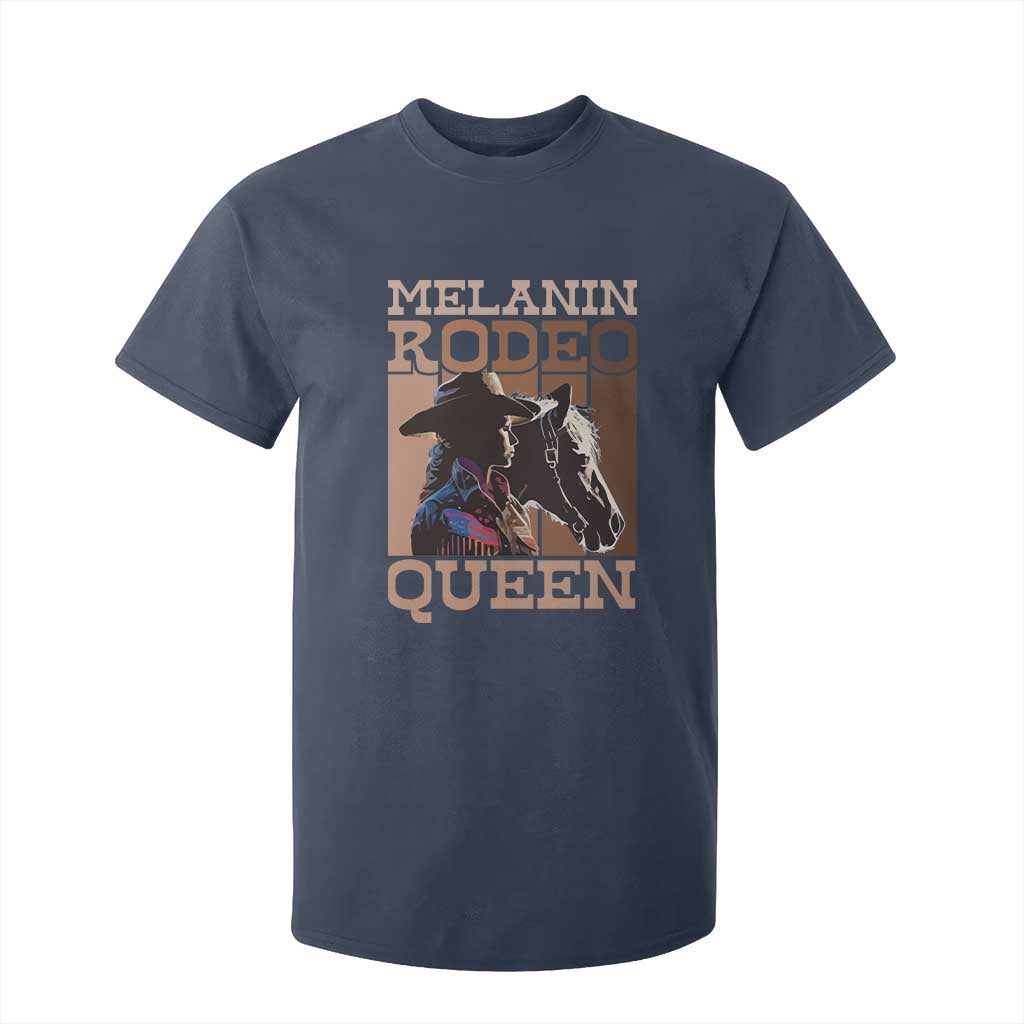 African American Cowgirl T Shirt For Kid Melanin Rodeo Queen