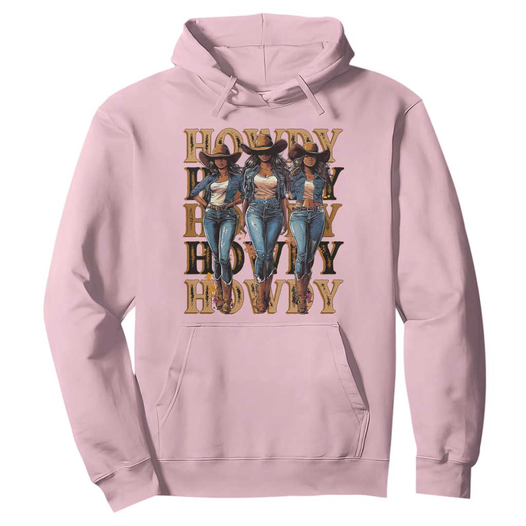 Black Cowgirl Hoodie Howdy Melanin Rodeo Queen