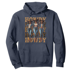 Black Cowgirl Hoodie Howdy Melanin Rodeo Queen