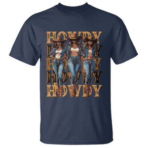 Black Cowgirl T Shirt Howdy Melanin Rodeo Queen