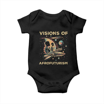 Visions Of Afrofuturism Baby Onesie African American Black History And Future