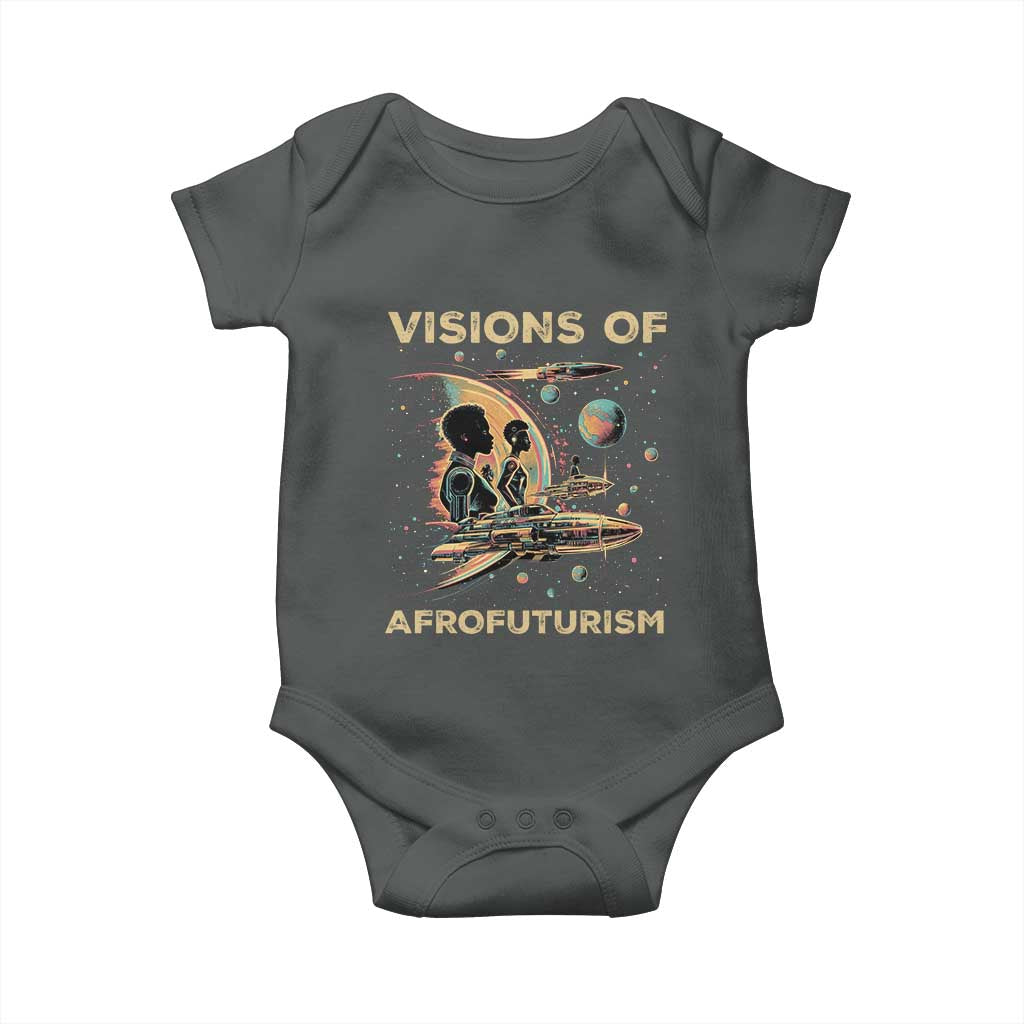 Visions Of Afrofuturism Baby Onesie African American Black History And Future