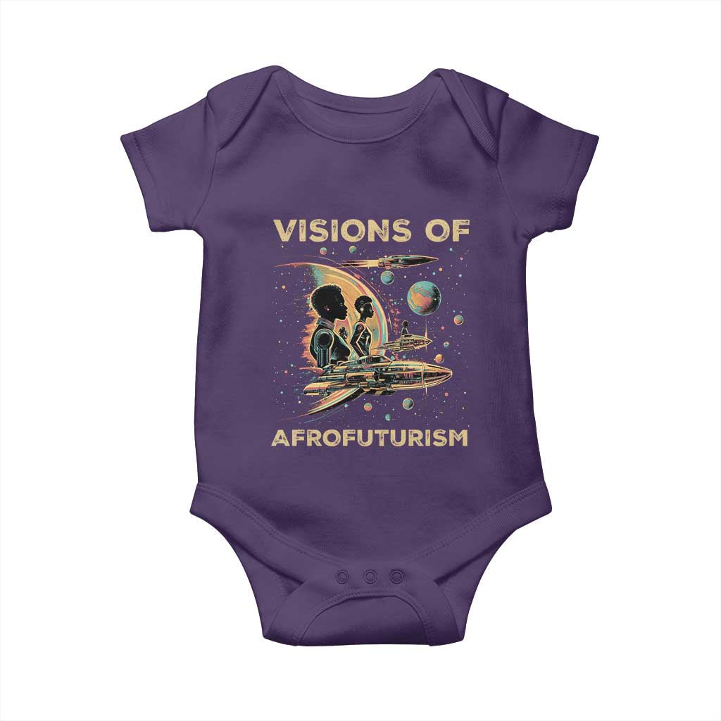 Visions Of Afrofuturism Baby Onesie African American Black History And Future