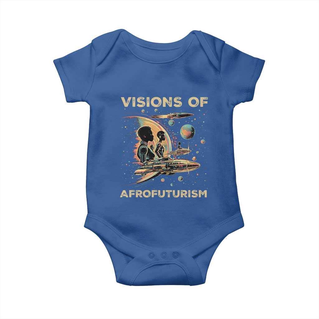 Visions Of Afrofuturism Baby Onesie African American Black History And Future