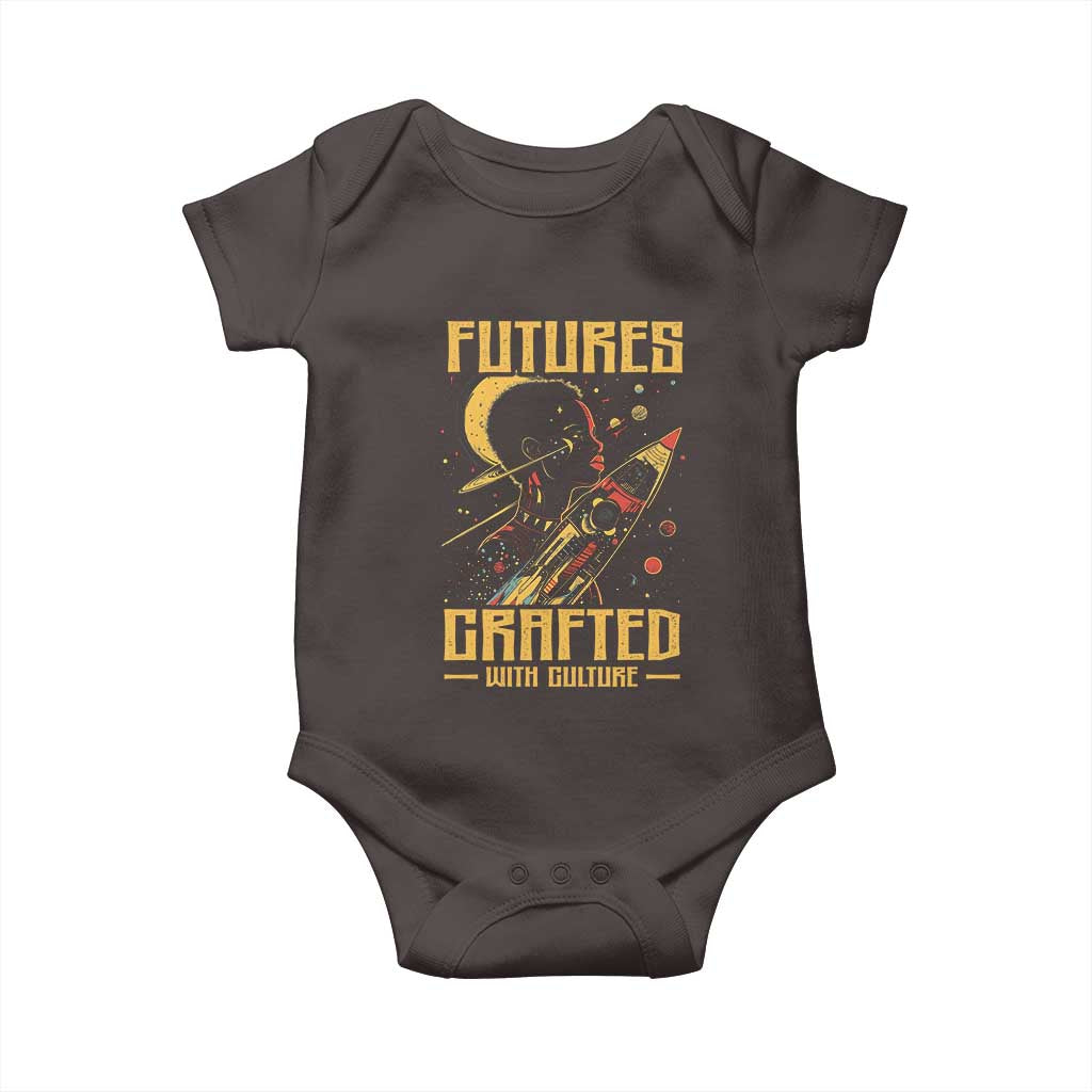 African American Afrofuturism Baby Onesie Futures Crafted With Culture