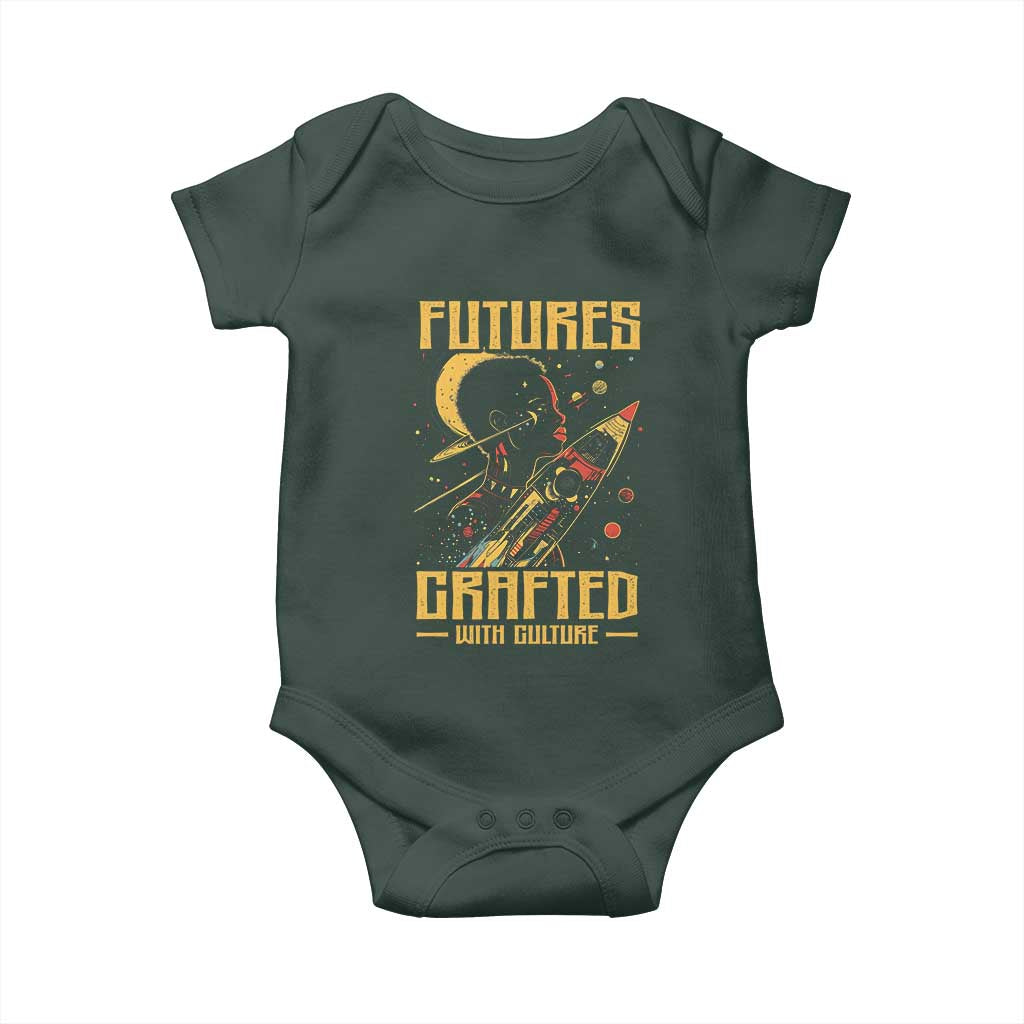 African American Afrofuturism Baby Onesie Futures Crafted With Culture