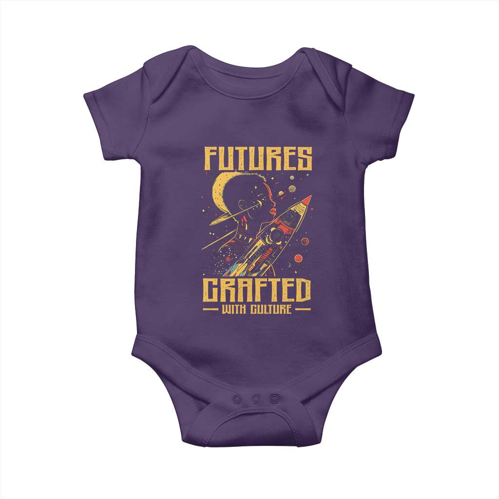 African American Afrofuturism Baby Onesie Futures Crafted With Culture