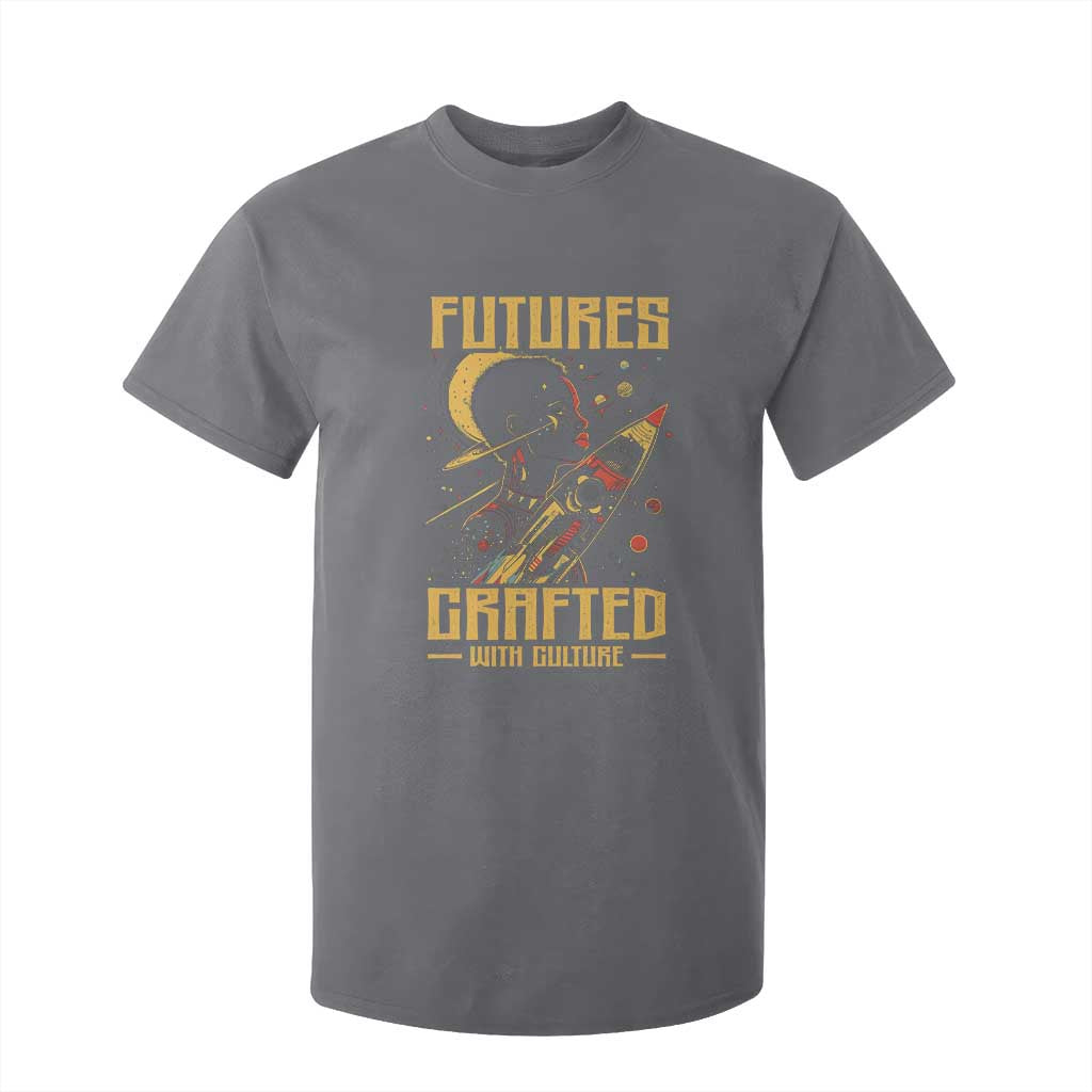 African American Afrofuturism T Shirt For Kid Futures Crafted With Culture