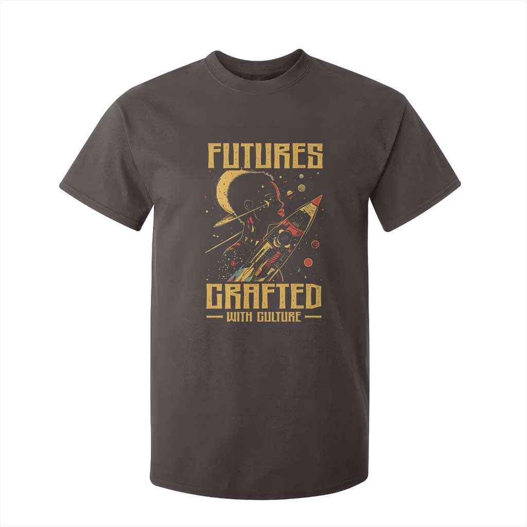 African American Afrofuturism T Shirt For Kid Futures Crafted With Culture