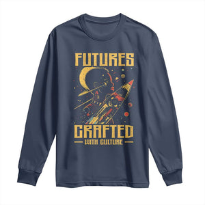 African American Afrofuturism Long Sleeve Shirt Futures Crafted With Culture