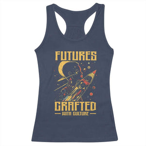 African American Afrofuturism Racerback Tank Top Futures Crafted With Culture