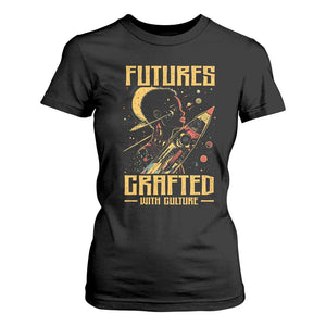 African American Afrofuturism T Shirt For Women Futures Crafted With Culture