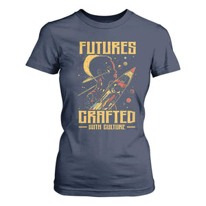 African American Afrofuturism T Shirt For Women Futures Crafted With Culture