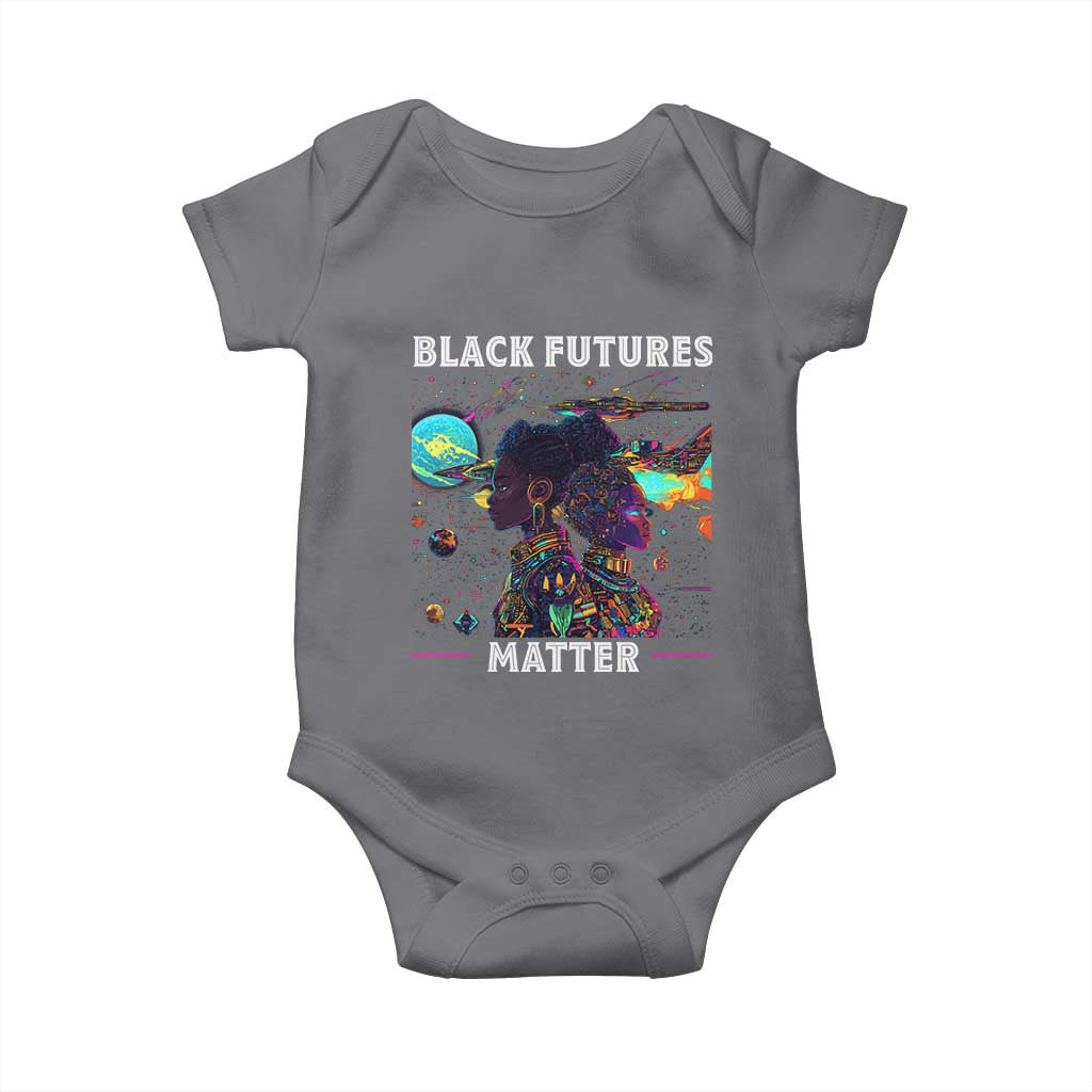 African American Afrofuturism Baby Onesie Black Futures Matter
