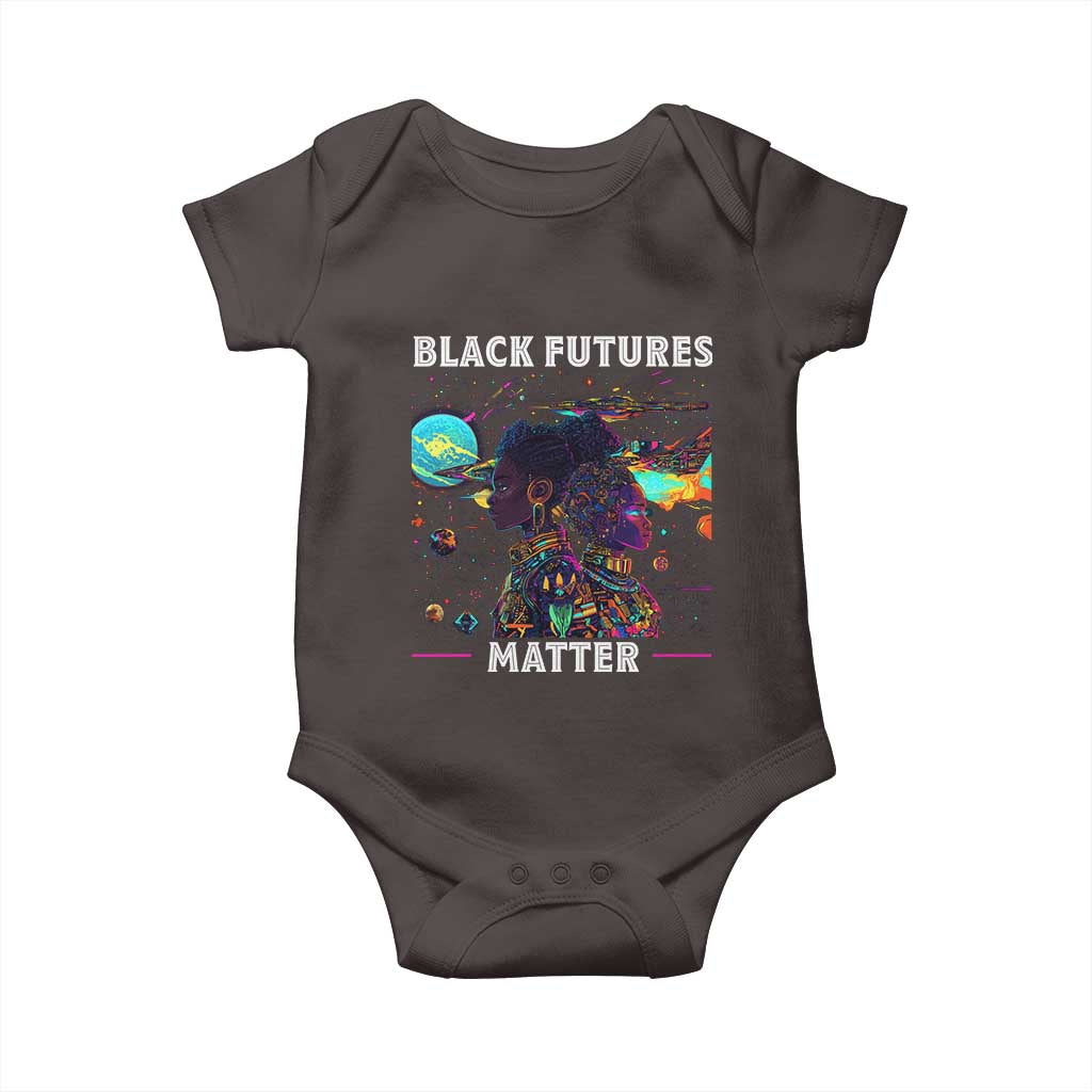 African American Afrofuturism Baby Onesie Black Futures Matter