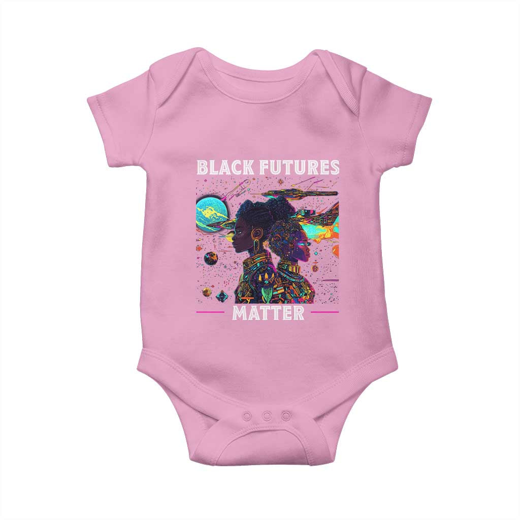 African American Afrofuturism Baby Onesie Black Futures Matter