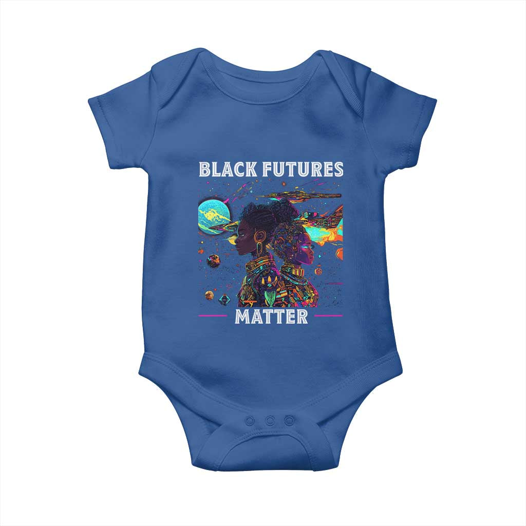 African American Afrofuturism Baby Onesie Black Futures Matter