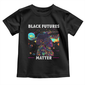 African American Afrofuturism Toddler T Shirt Black Futures Matter