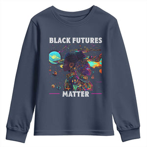 African American Afrofuturism Youth Sweatshirt Black Futures Matter