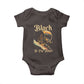 African American Afrofuturism Baby Onesie Black To The Future