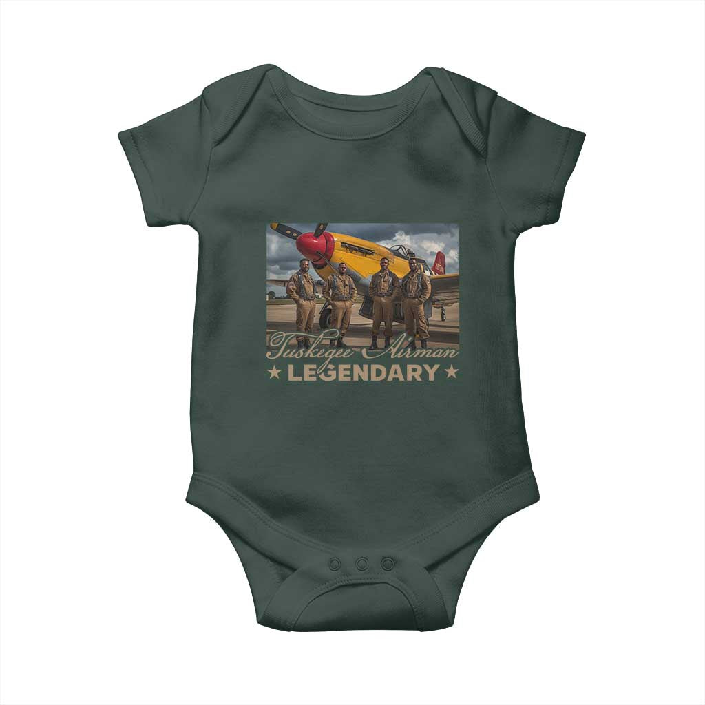 Tuskegee Airman Baby Onesie Legendary US Pilots Black History
