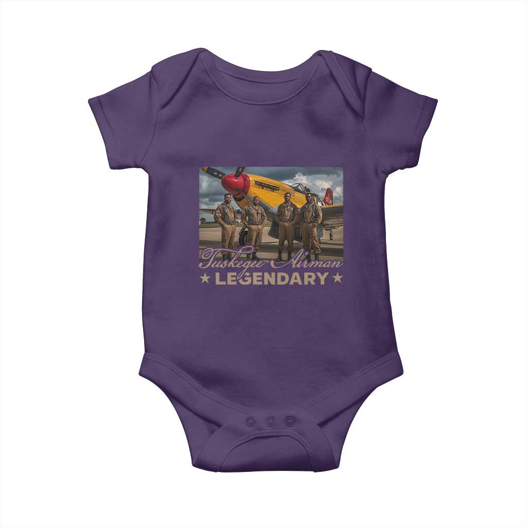 Tuskegee Airman Baby Onesie Legendary US Pilots Black History