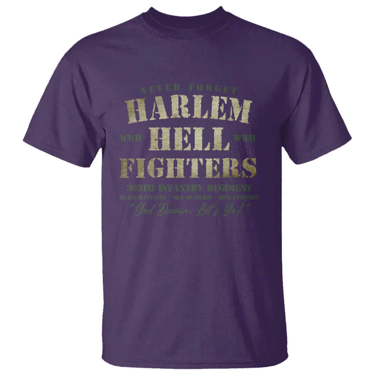 Harlem Hellfighters T Shirt African American Black History Military Soldiers