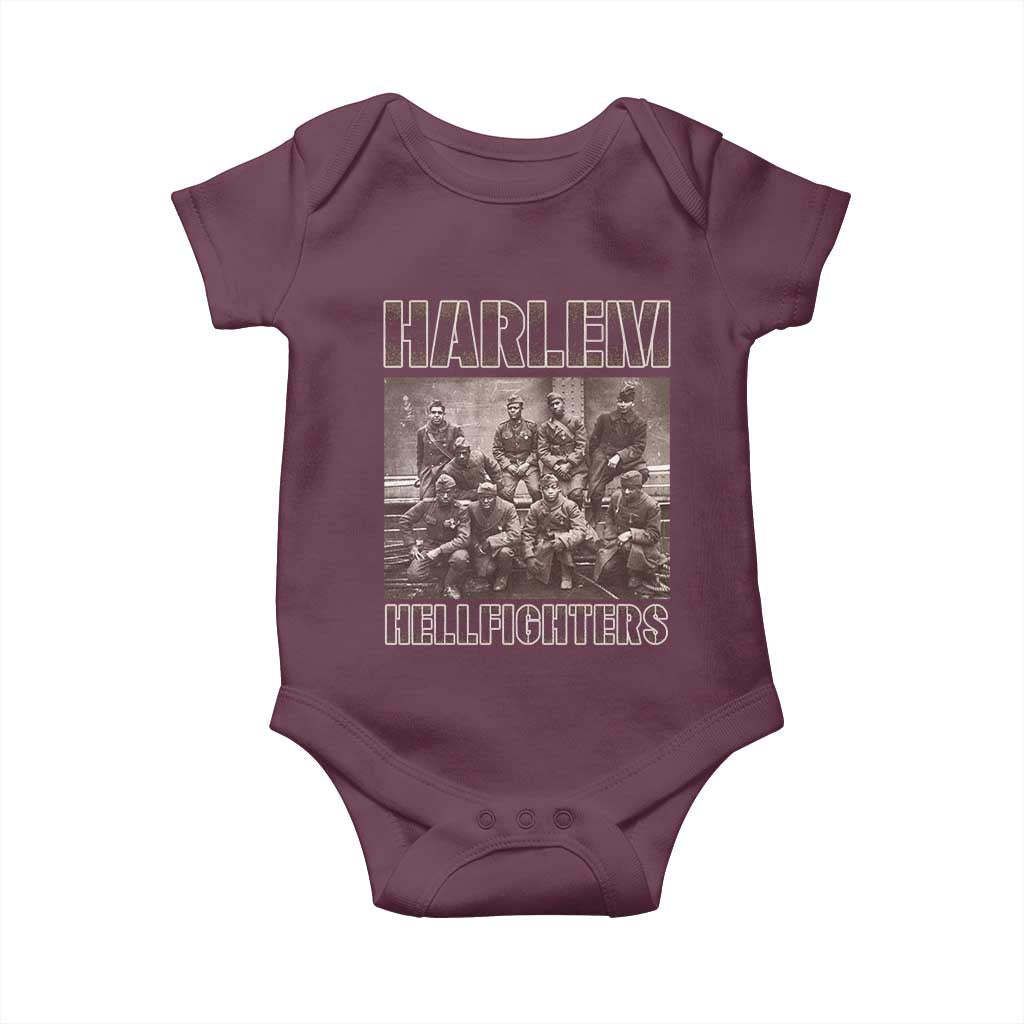 Harlem Hellfighters Baby Onesie The 369th Infantry Regiment Black History Military Soldiers