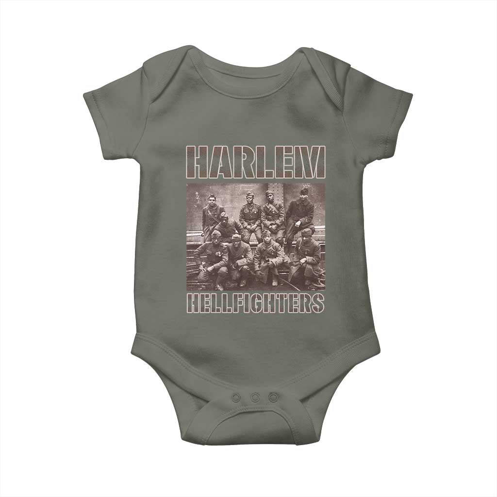Harlem Hellfighters Baby Onesie The 369th Infantry Regiment Black History Military Soldiers